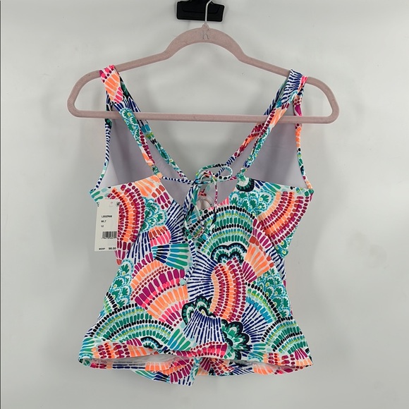 La Blanca Multicolor Swim Top - Picture 2 of 6
